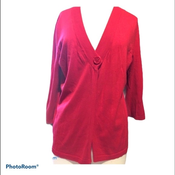 CABLE & GAUGE CARDIGAN - Picture 1 of 5